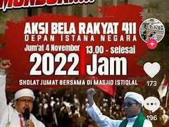 Aksi Demo 411 Hari Ini